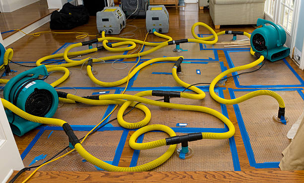 Professional Flood Damage Restoration technician working in Buford, GA